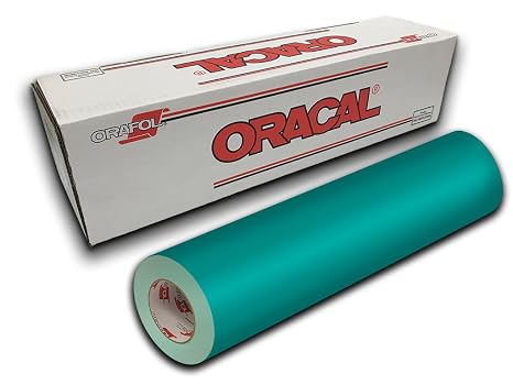 Oracal 651- 12" x 10ft - Turquoise 054