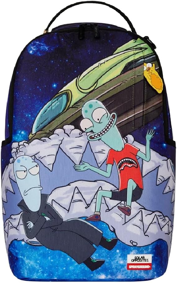 Sprayground SOLAR OPPOSITES CRASH SHARKMOUTH DLXR BACKPACK