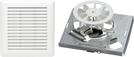 Broan-NuTone 純正バスファン交換用モーターとカバーキット、50CFM、4.0ソーン