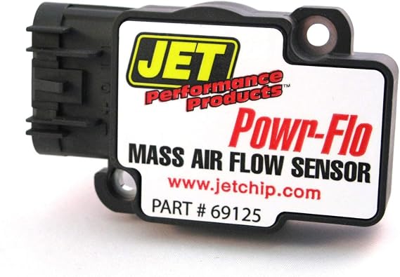 Jet Performance 69125 Powr-Flo Mass Air Sensor , Black