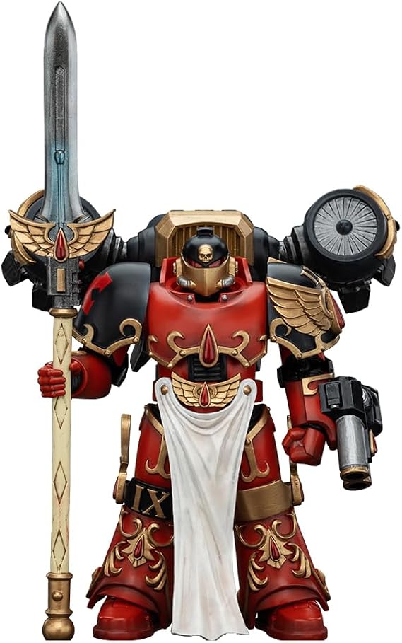 JOYTOY Action Figure 1/18 Warhammer The Horus Heresy Blood Angels Dawnbreaker Cohort Dawnbreaker 1 Collection Model