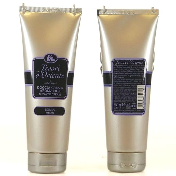 Tesori d'Oriente: "Mirra" Myrrh Shower Cream - 250 Ml (8.45us Fl Oz) [ Italian Import ]
