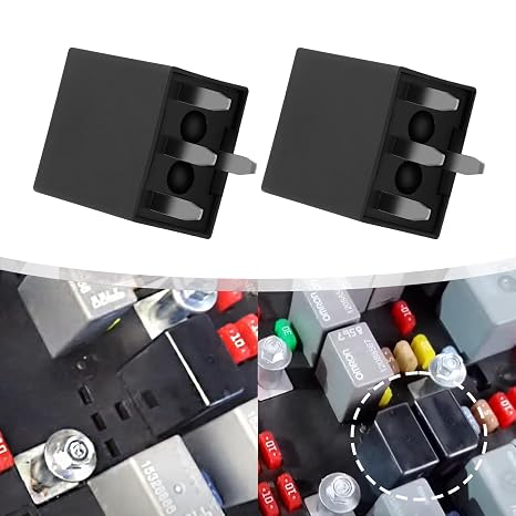 2PCS 15016745 4-Pin Headlight A/C Relay Fit for GM Chevrolet Trailblazer Buick GMC Fuse Module Tested Multi-Purpose Relay