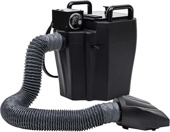Dry Ice Fog Machine, 110V 3500W Professional Stage Dj Low Lying Smoke Fog Machine 2150ft2 Coverage With Tube Dreamy Romantic Effect for Wedding Party Events Stage Club Disco DJ Halloween Festival
