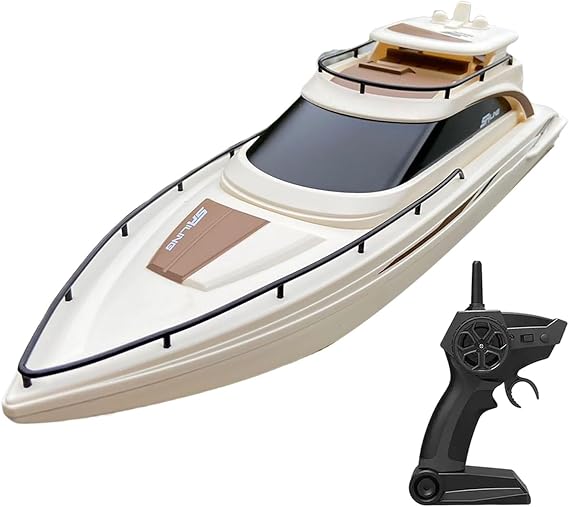 Remote Control Boat Cruise Yacht Boat Watercraft 4CH Electric RC Sail 9.3mph Lake Pool 14+ Beginner
