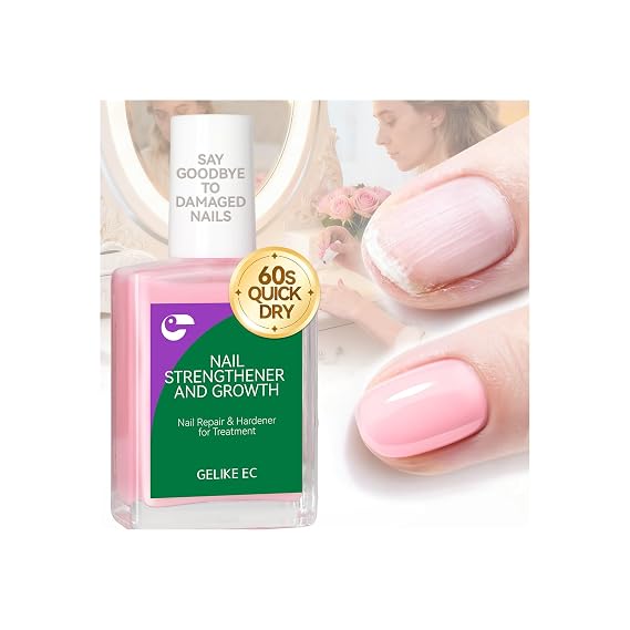 Protein Nail Strengthener for Damaged Nail: Weak Nail Repair for Home DIY