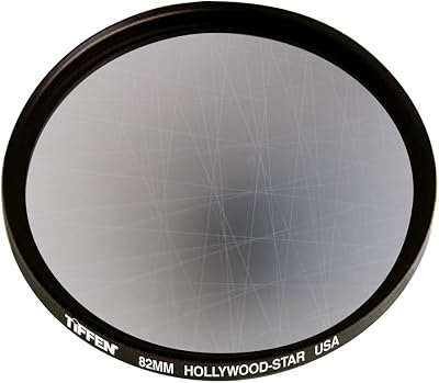Tiffen Hollywood Star 82mm Cross Screen Filter, Glamorous, White, Metal