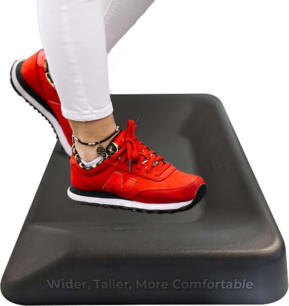 Active Standing Desk Mat – Not-Flat Anti Fatigue Mat with massage ball Large anti-fatigue mat must have office desk accessories ergonomic anti fatigue floor mat anti fatigue mat standing desk office