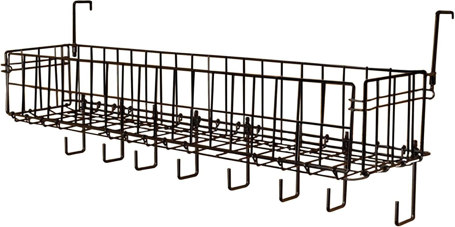 EASY-UP Pro Portable Collapsible Basket with Tack Hangers | Color Black Horse Grooming Essential | Collapsible Design | Swivel Tack Hangers | Large Storage Capacity