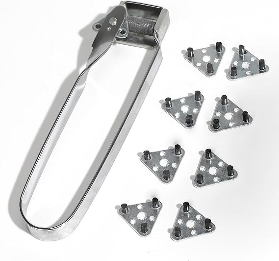 VASTOOLS Triple Flint Torch Striker, Welding Tourch Spark Lighter, for Welding and Cutting, 8pcs Flint Replacements, for Welder