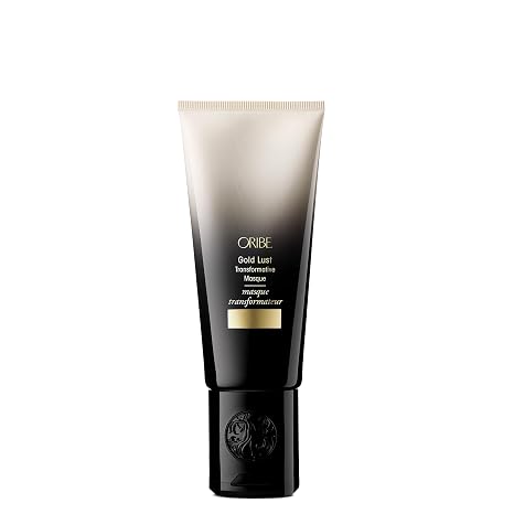 Oribe Gold Lust Mask - Repairs Damaged Hair - Adds Softness & Shine - 5oz | Deeply Moisturizes & Restores Dry, Damaged Hair - Adds Softness, Shine & Body - Strengthens Hair & Improves Elasticity