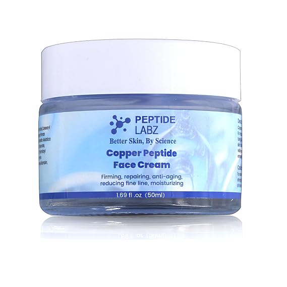 Copper Peptide Face Cream Anti Wrinkle 1.7 fl oz Copper Tripeptide-1, Repair, and Firming Daily Face Cream
