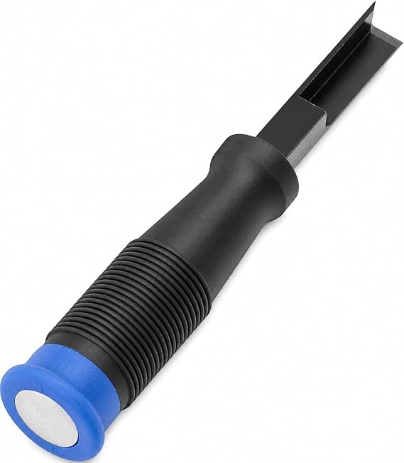 Chrome Steel Right Angle Chisel, Incisive Blades, Handle, Corner Chisel for Woodworking Slotting Cutting, Doors and Furniture Installation