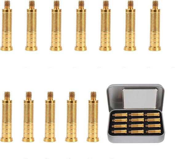 50/75/100/125/150/175 Grain Gold Tip Arrow Aluminum Inserts Copper Brass Arrow