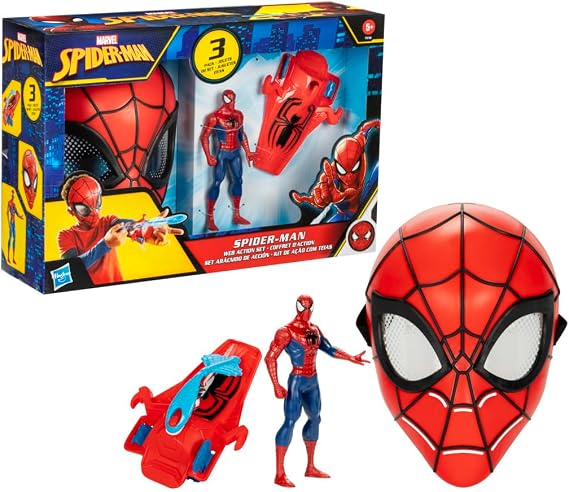 Marvel Spider-Man Ağ Atma Aksiyonu Seti Rol Yapma Oyuncağı