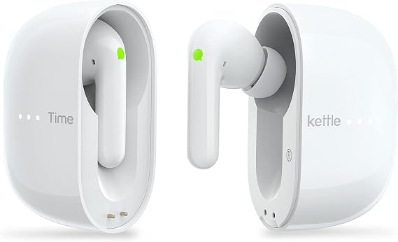 Timekettle M3 Language Translator Earbuds, Two-Way Translator Device with APP for 40 Languages & 93 Accents Online, Offline Translator for Exploring Expat Life Freely, Compatible with iOS & Android