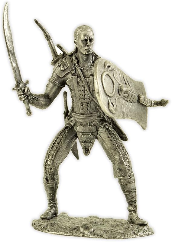 Tin toy soldiers. Fantasy. The King Of Scorpions. Metal sculpture. Collection 54mm miniature figurine