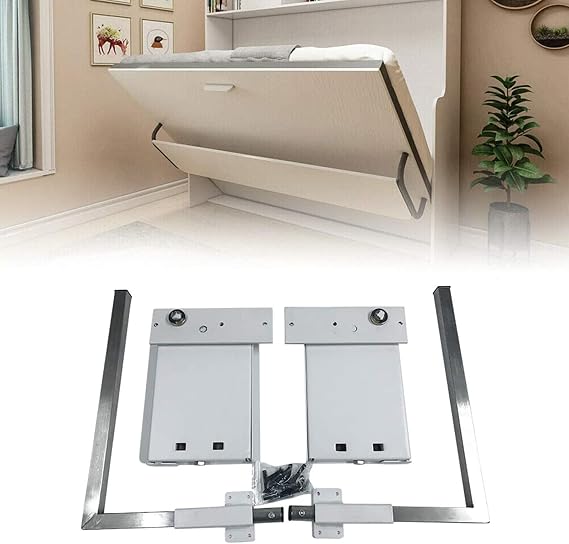 Wall Bed Mechanism Heavy Duty Bed Support Hardware DIY Kit Wall Bed Installation Loft Modern Hotel etc