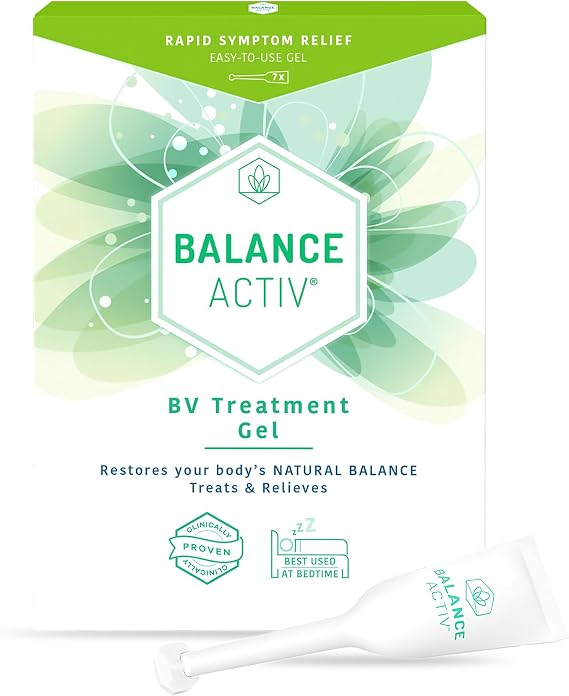 Balance Activ BV Gel, Bacterial Vaginosis Treatment for Women, 1 Pack