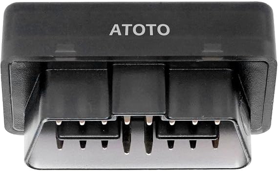 ATOTOZONE AC-4450 Bluetooth OBDII/OBD2 Vehicle Diagnostic Scanner/Scan Tool, Vehicle Engine Fault Code Reader, Supports Engine Warning Light Check, Compatible with Torque App, Compatible with A5, A6