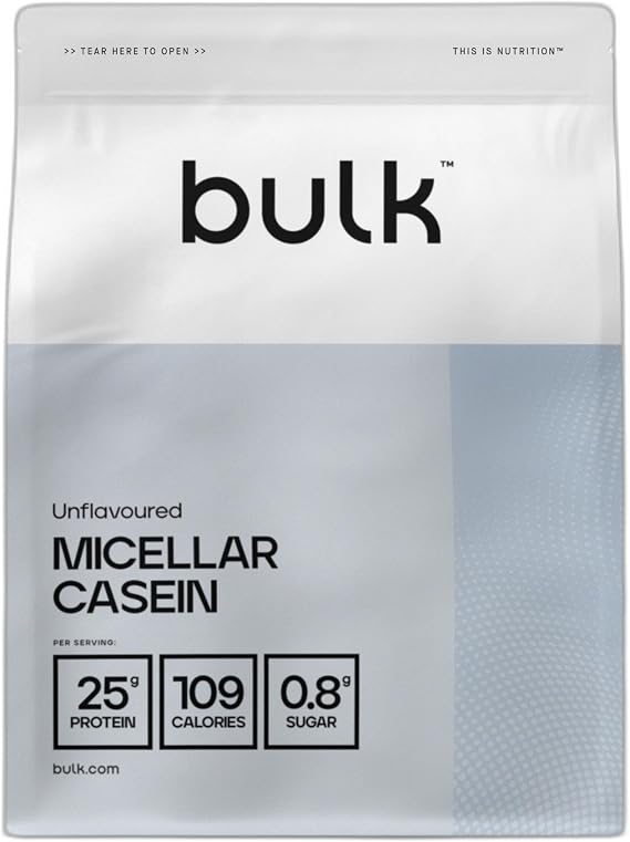 Bulk Micellar Casein Protein Powder, Unflavoured, 500 g