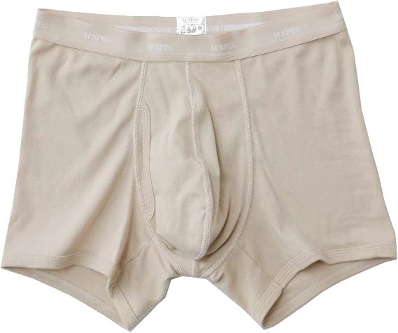 MSPEC Men's Boxer Briefs 3D-Crotch Breathable/Comfortable MS-01