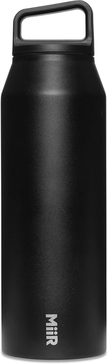 MiiR Wide Mouth Water Bottle - 20 oz Insulated Water Bottle Stainless Steel Double Wall Vacuum Insulated Leak Proof Design Keeps Drinks Hot or Cold