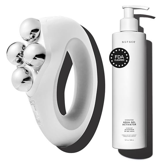 NuFACE NuBODY Toning Device - FDA Cleared Microcurrent Device for All-Over Contouring, Firming & Skin Tightening