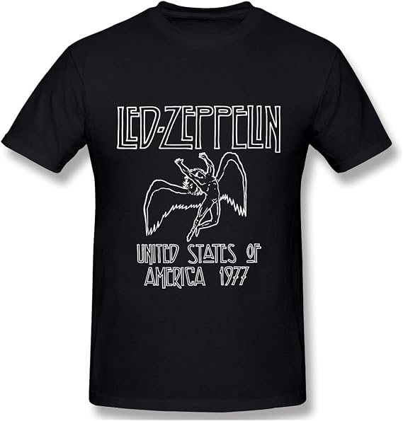 Bravado Led Zepplin United States of America 1977 T-Shirt Adult Size