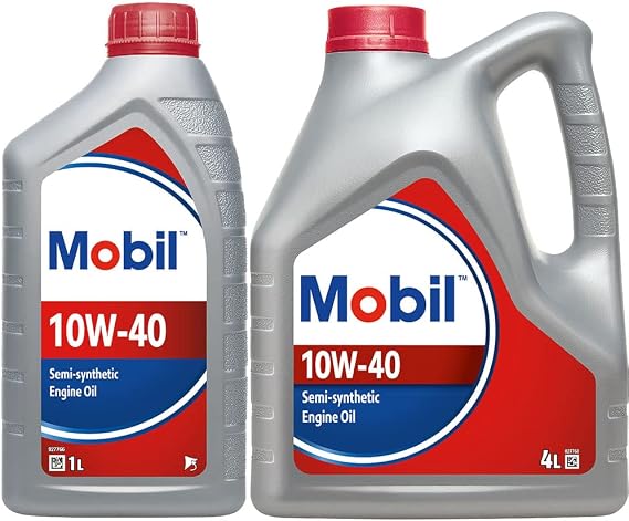 Mobil 10W40 Motor Yağı 4 L + 1 L