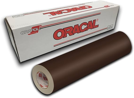 Oracal 651-12" x 10yd - Brown 080