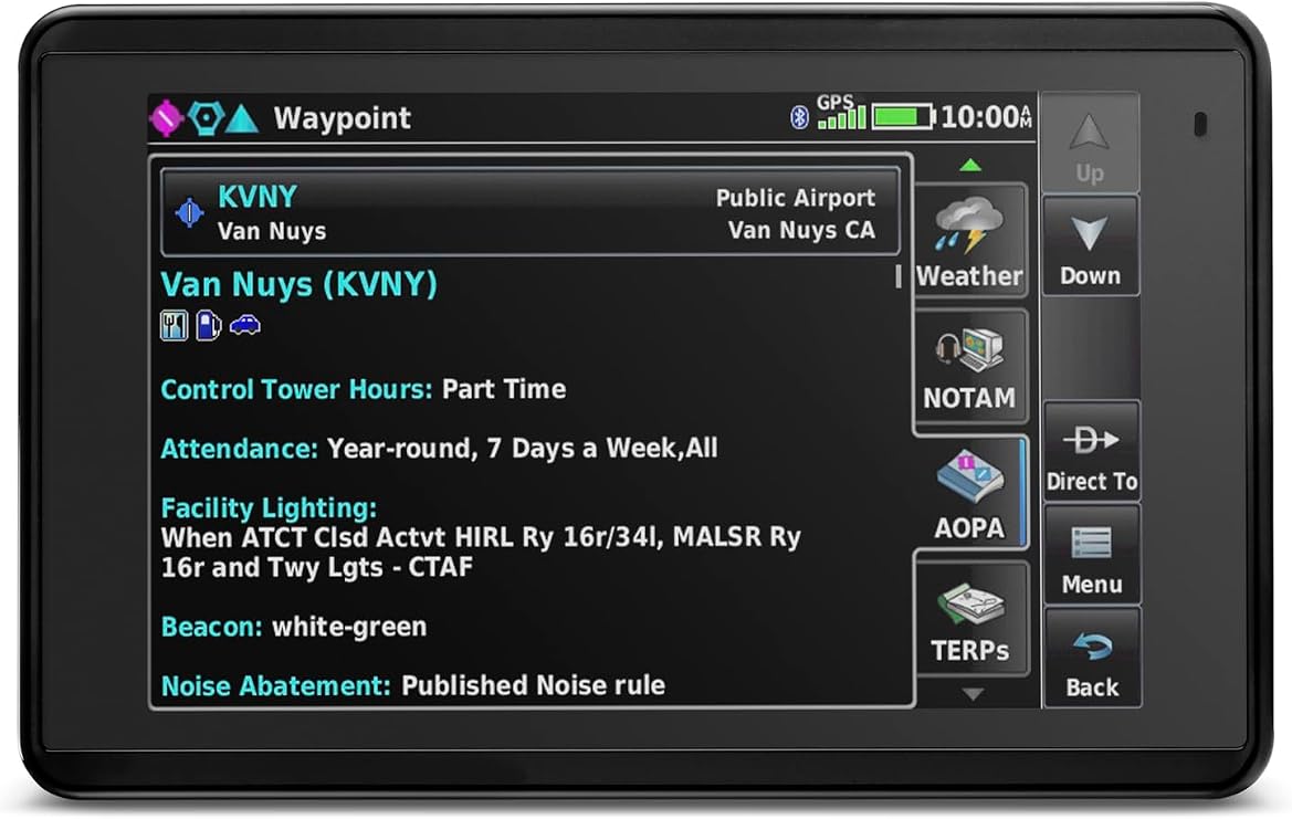 Garmin aera660 Touchscreen Aviation GPS Portable