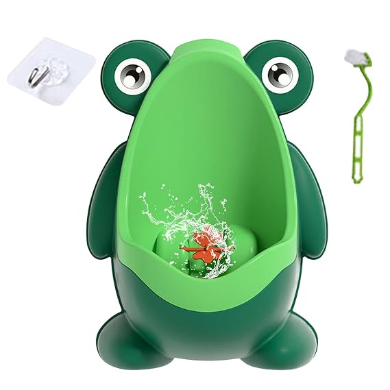 Potty Training Urinal Detachable Interactive | Portable Frog Boys Pee Training Indoor Camping Bathroom Travel
