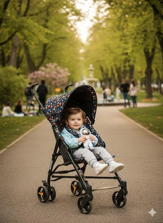 Cosmos Baston Bebek Arabası (SARI)
