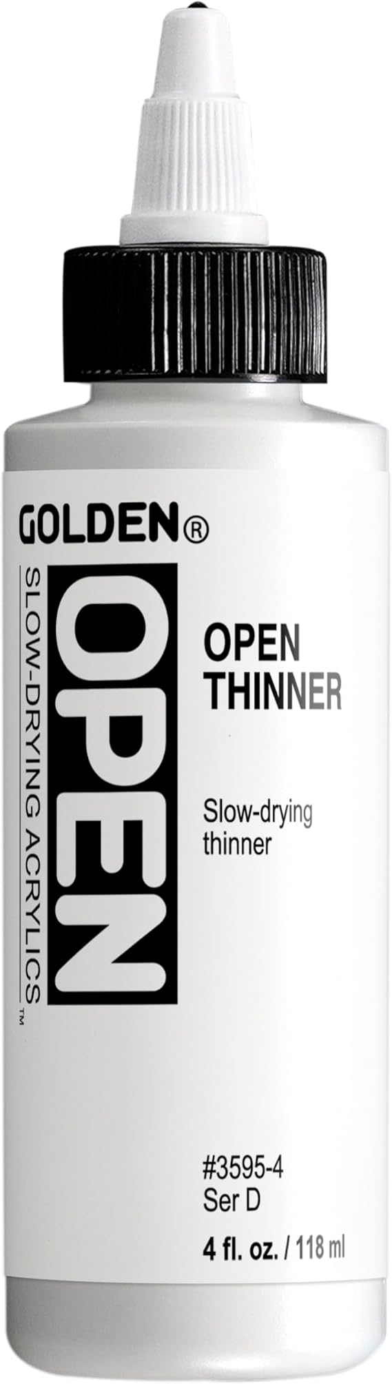 GOLDEN OPEN Slow-Drying Acrylics, Thinner, 4 fl oz.