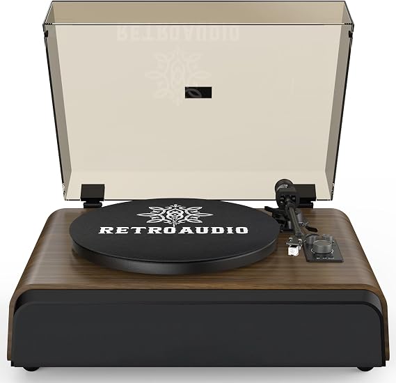 Vinyl Record Player High-Fidelity Bluetooth Turntable