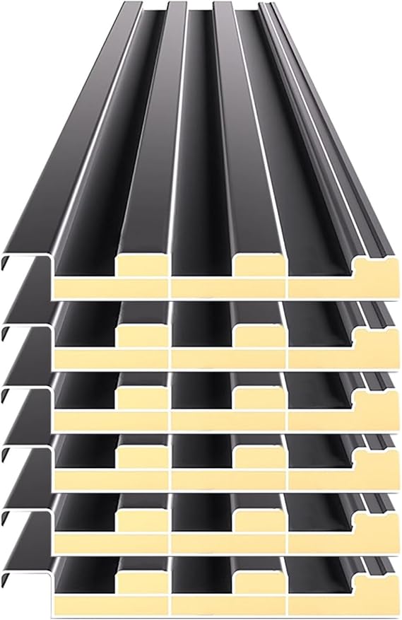 Aluminum Alloy Roofing Panels, Insulated Corrugated Roof Sheets, for Chicken Coops, Carports, Pergolas, Metal Siding,6 Packs
