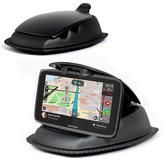 Navitech in Car Dashboard Friction Mount Compatible with Tomtom Rider 550 Motorcycle GPS