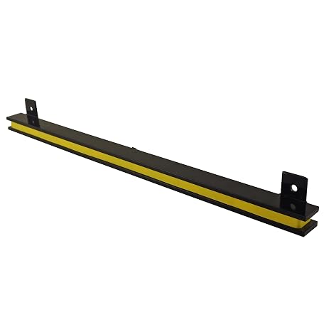 Master Magnetics 18" Magnetic Bar Tool Organizer - Easy to Install Magnet Storage Holder for House, Garage, Shed, or Job Site - Black Powder Coat