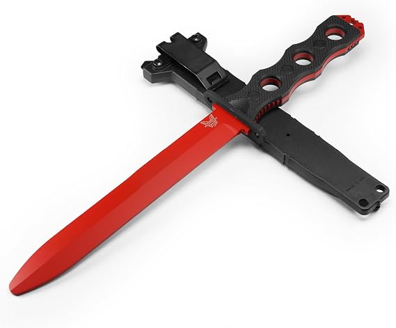 Benchmade - SOCP 185 Fixed Blade Trainer Knife with Black G10 Handle (185T)