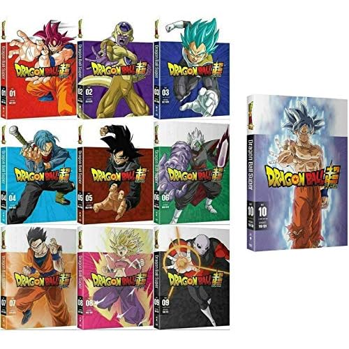Dragon Ball Super Parts 1 - 10 DVD Bundled Set