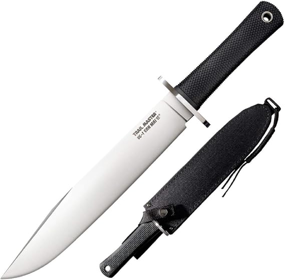 San Mai Trail Master, Kraton Handle, Plain, Cordura Sheath