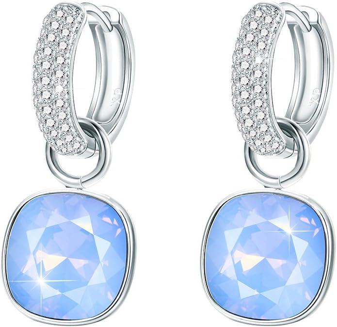 Xuping Jewelry Luxury Flexible Drop Earring with Crystal for Women Party Gifts