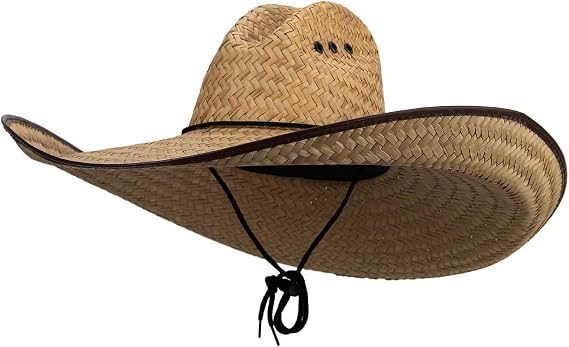 7 Inch Brim Light Straw Hat