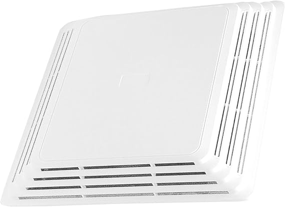 Ohoho S97013576 Bathroom Fan Cover Grille for Broan NuTone | Fits Bathroom Fan 676 684 684NT 2684F 576, Dimensions 10-5/8-Inch X 11-1/8-Inch, Resistant to Yellowing
