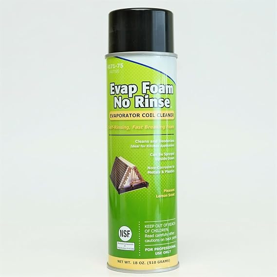 for Nu-Calgon 4171-75 Evap Foam No Rinse Evaporator Coil Cleaner 18 OZ