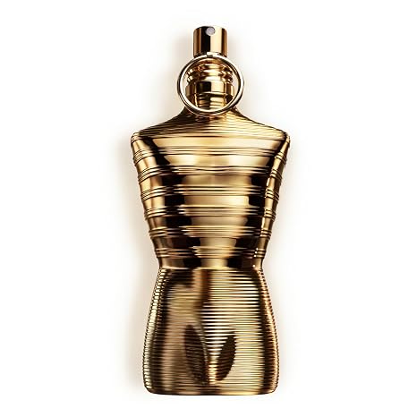 Jean Paul Gaultier Le Male Elixir Absolu Parfum Intense - Long Lasting Woody Spicy Cologne for Men with Plum, Lavender & Tonka Bean - Luxury Cologne Spray, 2.5 oz