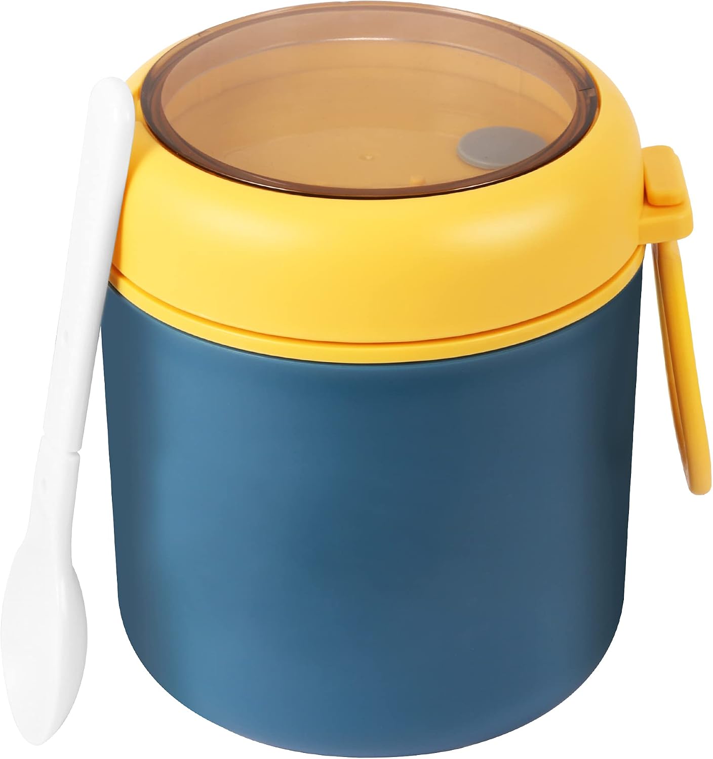 BA-BOLING Vacuum Insulated Food Jar 18 oz Stainless Steel Leak Proof Kids Adults Lunch Container Food Soup with Foldable Spoon Keep Hot Cold for School Office Picnic Travel