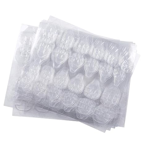 Kalolary 480PCS Double-Sided Nail Adhesive Tabs Transparent Flexible