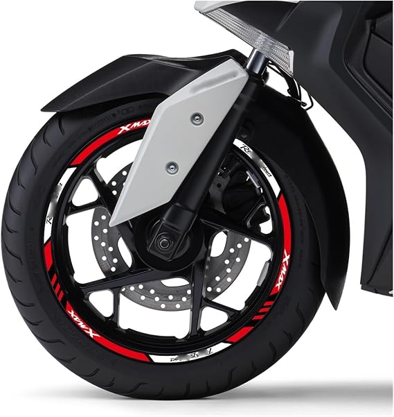 for for Xmax300 for Xmax250 for Xmax150 for X&max 150 250 300 Wheel Stickers Motorcycle Sticker Wheel Rim Decal(3)